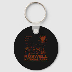 Chaveiro Parque Nacional de Roswell Óvni Disco Voador Alien