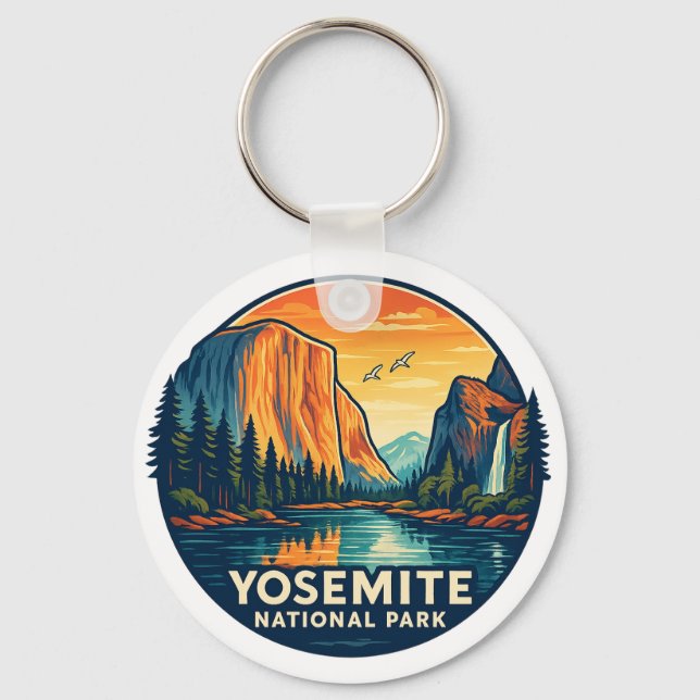 Chaveiro Parque Nacional de Yosemite (Frente)