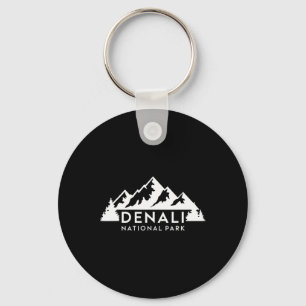 Chaveiro Parque Nacional Denali Alasca Lembrança Acampament