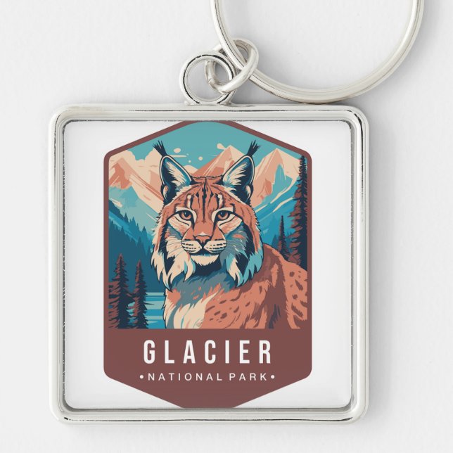 CHAVEIRO PARQUE NACIONAL GLACIER (Frente)
