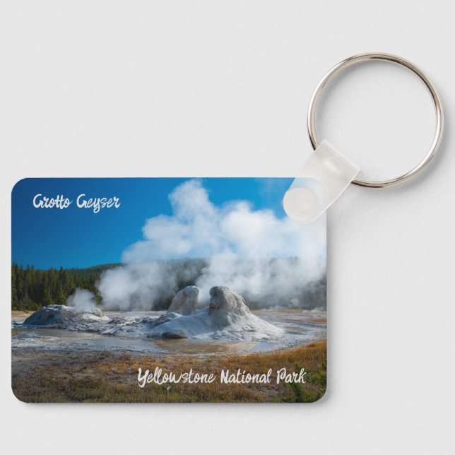 Chaveiro Parque Nacional Grotto Geyser Yellowstone (Frente)