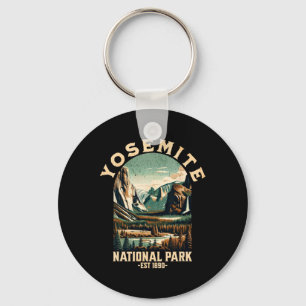 Chaveiro Parque Nacional Retro Yosemite EUA Caminhada Vinta
