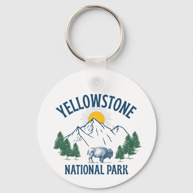 CHAVEIRO PARQUE NACIONAL YELLOWSTONE (Frente)