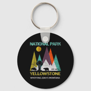 Chaveiro Parque Nacional Yellowstone Wyoming EUA Camping Tr