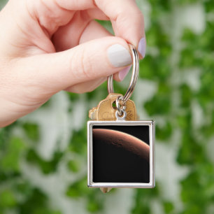 Chaveiro Parte De Marte Na Fronteira De Luz E Escuro.