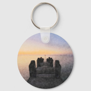 Chaveiro Parte dianteira de mar de Aberystwyth