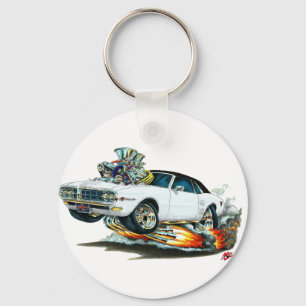 Chaveiro Parte superior 1967-68 Branco-Preta de Firebird