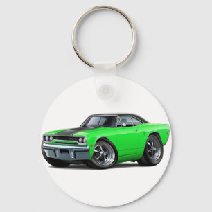Chaveiro Parte superior 1970 Verde-Preta do Roadrunner