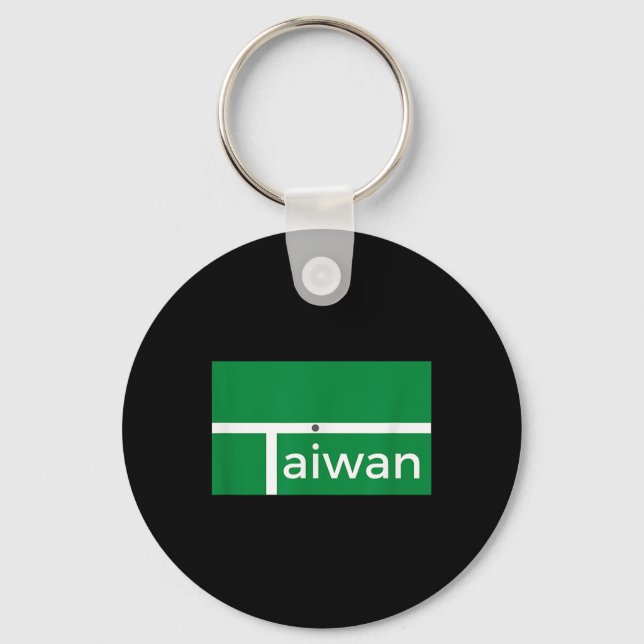 Chaveiro Partida engraçada de badminton Nova bandeira alter (Frente)