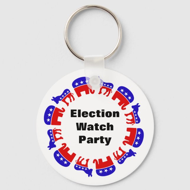 Chaveiro Partido de Observação Eleitoral (Frente)