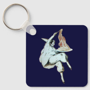 Chaveiro PARTIDO ESPAGHETTI ITALIANO KITCHEN, vermelho REST