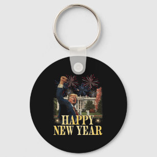 Chaveiro Partido feliz ano novo 2025 Trump 2024 Tome a Amér