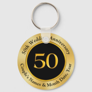 Chaveiro Party Favor Ideas for 50th Wedding Anniversary