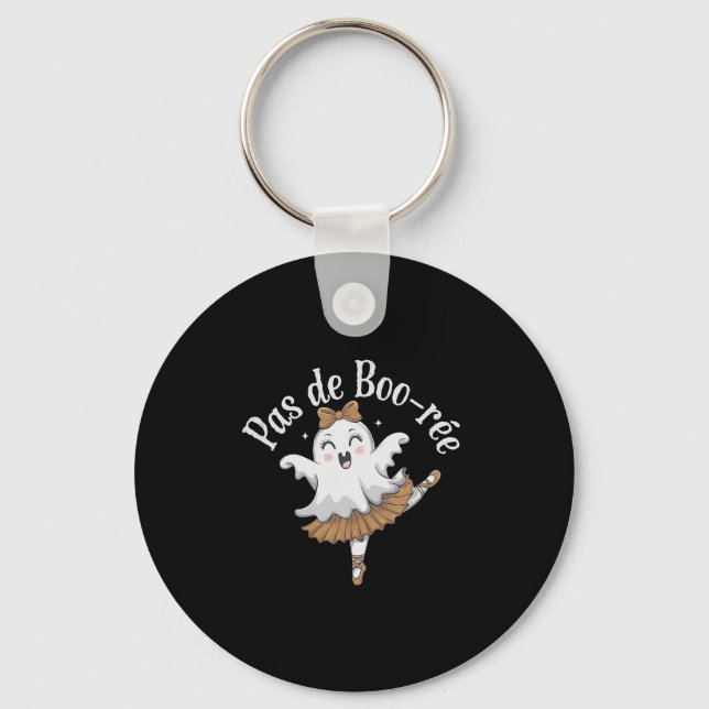 Chaveiro Pas De Boo-rée Funny Byllet Fantasma Dança de Hall (Frente)