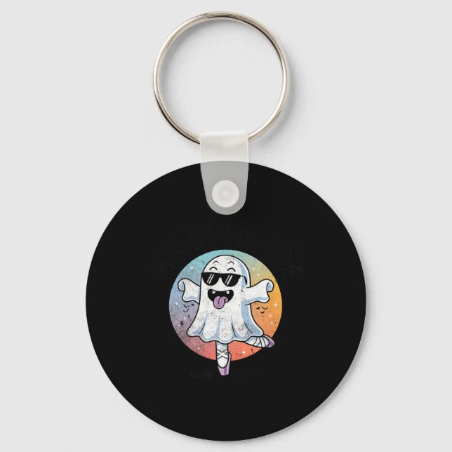 Chaveiro Pas De Boo Ree Funny Ghost Dance Halloween (Frente)
