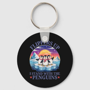Chaveiro Pás Para Cima Eu Pego Pinguins Engraçados Pingui