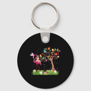Chaveiro Páscoa Bunny Flamingo 2021 Amantes Flamingo Cuj