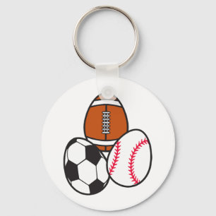 Chaveiro Páscoa de baseball desportivo americano