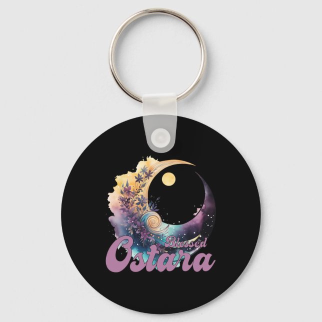 Chaveiro Páscoa Ostara Eostre Pagan Witchcraft (Frente)
