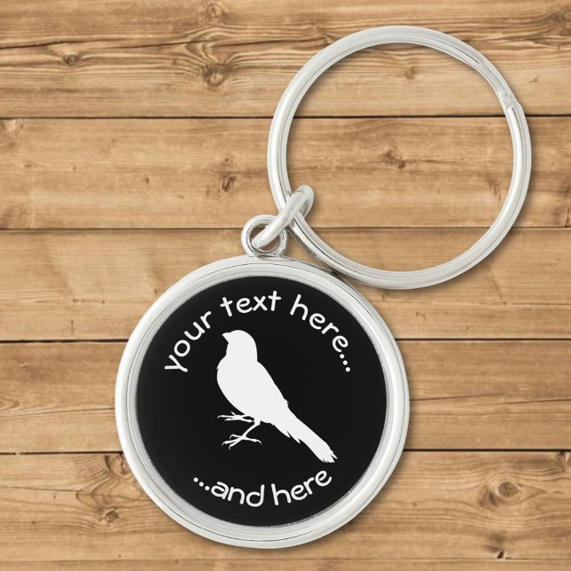 Chaveiro Pássaro Canário Permanente (Criador carregado)