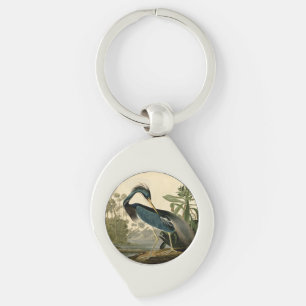 Chaveiro Pássaro de água da garça-real de Audubon Louisi