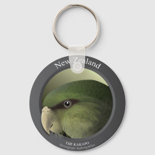 Chaveiro Pássaro - o KAKAPO