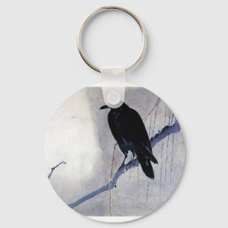 Chaveiro Pássaro Raven Negro