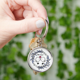 Chaveiro Pássaros de Amor Eterno