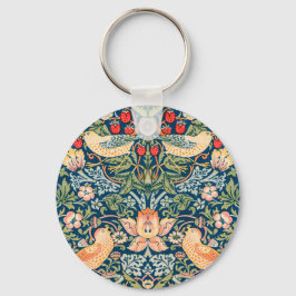 Chaveiro Pássaros & Flores Wm Morris Arte