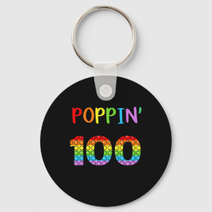 Chaveiro Passo Por 100 Dias De Pop Da Escola Menina
