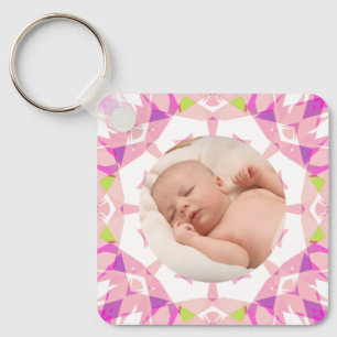 Chaveiro Pastéis Macios e Bonitos Foto Personalizada de Nat