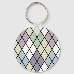Chaveiro Pastel Diamantes Argyle