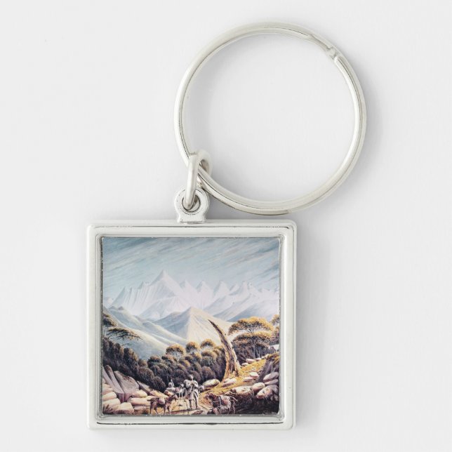 Chaveiro Pastores nepaleses nos Himalayas, 1826 (Frente)