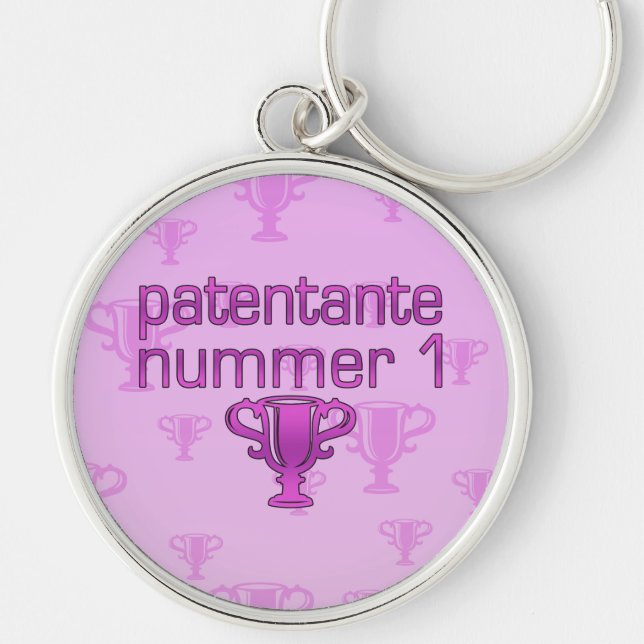Chaveiro Patentante Nummer 1 (Frente)