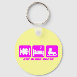 Chaveiro Patinagem artística engraçado