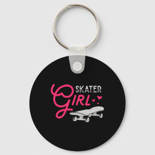 Chaveiro Patinar Skatista Mulheres Meninas Skatista Garota