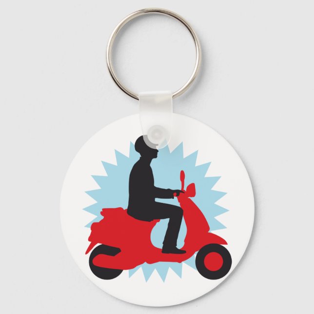 Chaveiro Patinete Vespa (Frente)
