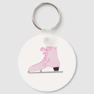 Chaveiro Patins de Gelo Rosa Fofo