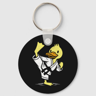 Chaveiro Pato Engraçado Karate Martial Arts Memes Co. Duck 