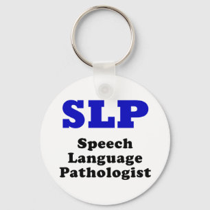 Chaveiro Patologista da língua do discurso de SLP