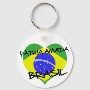 Chaveiro Pátria Amada Brasil