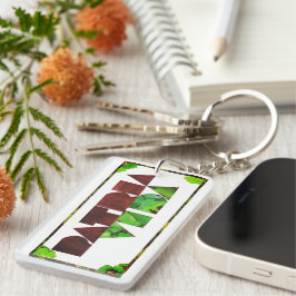 Chaveiro Patria y Vida White Wood Green