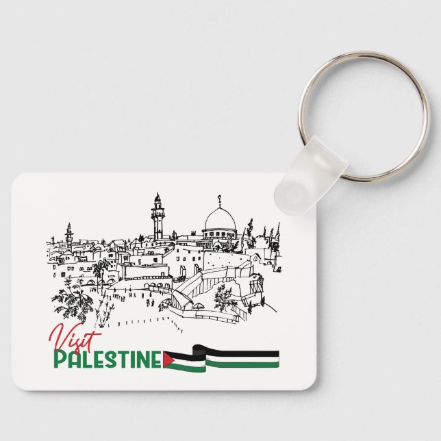 Chaveiro Patrimônio e Esperança Palestinianos (Frente)