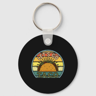 Chaveiro Patriota Americano Tee Funny Vamos Go Taco Mulhere
