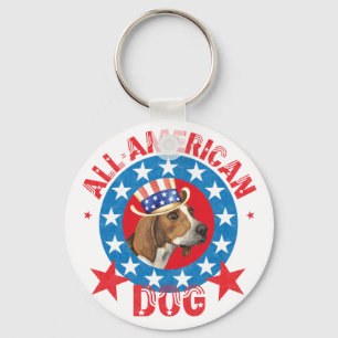 Chaveiro Patriotic Treeing Walker