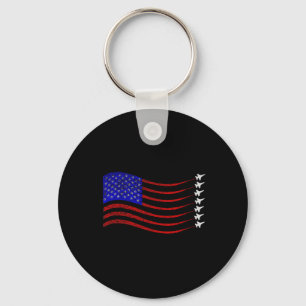 Chaveiro Patriótico 4 De Julho Bandeira Americana Caça