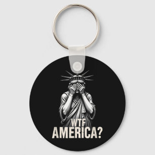 Chaveiro Patriótico 4 De Julho Estátua Da Liberdade Wtf Ame