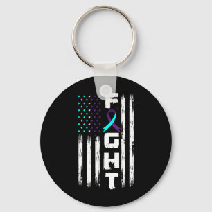 Chaveiro Patriótico Americano Bandeira nos Estados Unidos P