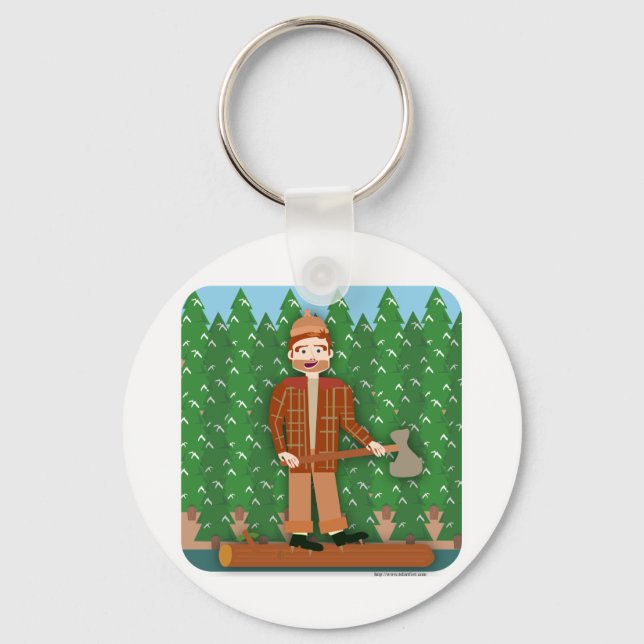 Chaveiro Paul Bunyan (Frente)