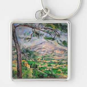 Chaveiro Paul Cezanne - Mont Sainte-Victoire e pinheiro Gra